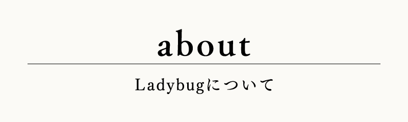 about−Ladybugについて−
